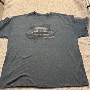 Men's Green Heathered Mustang GT 350 Graphic T-Shirt